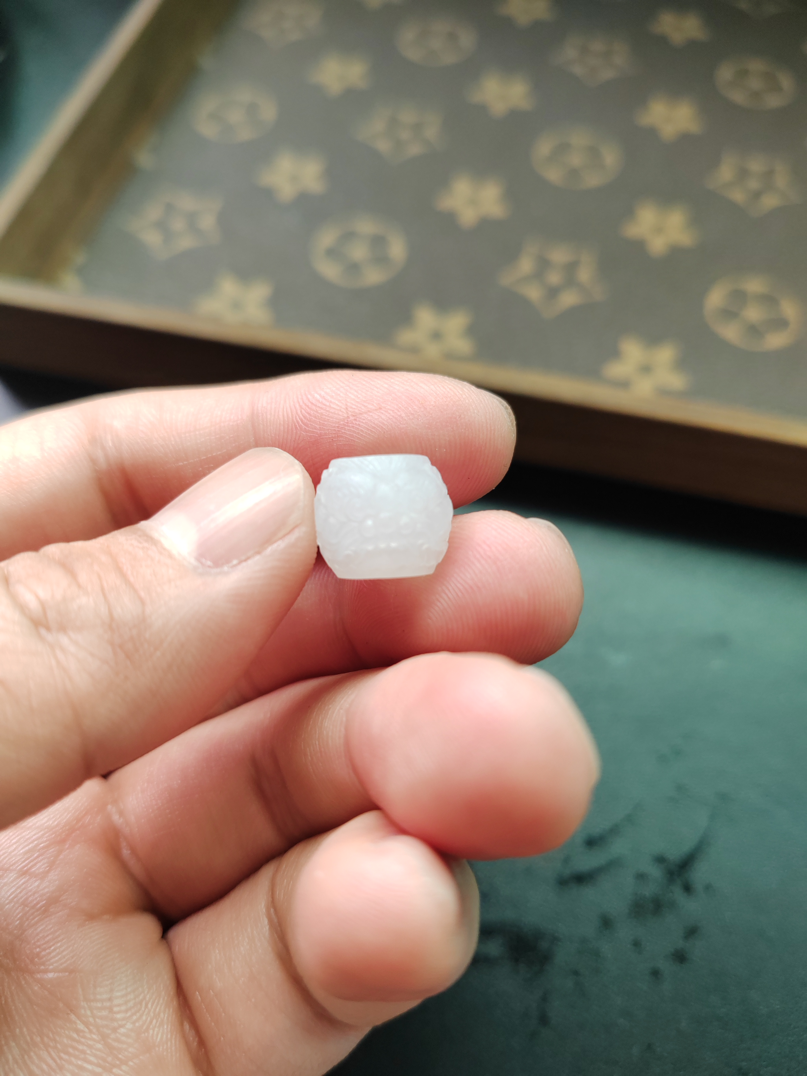 天然翡翠a货龙珠