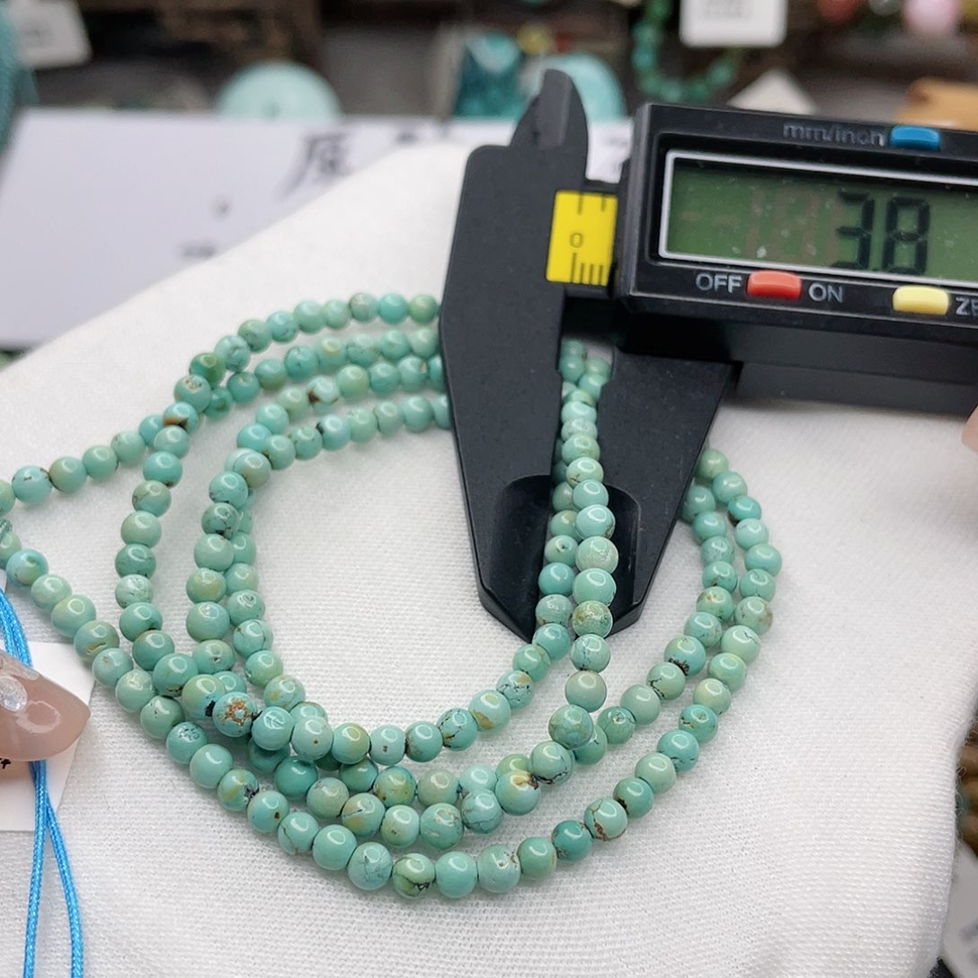 绿松石珠宝奇石足铂镶嵌