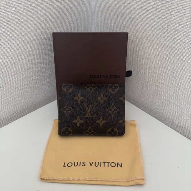 95新 LouisVuitton/路易威登 97新老花钱夹