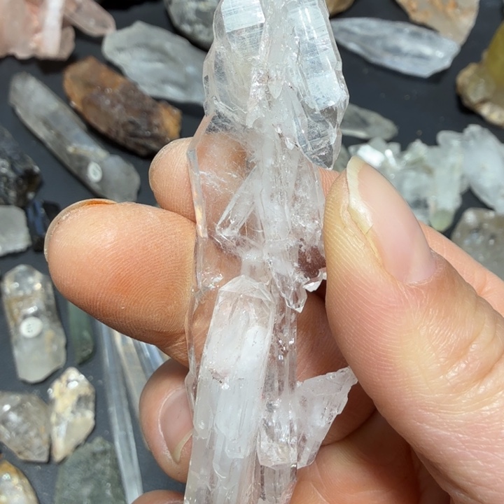 珠宝半成品水晶未镶嵌