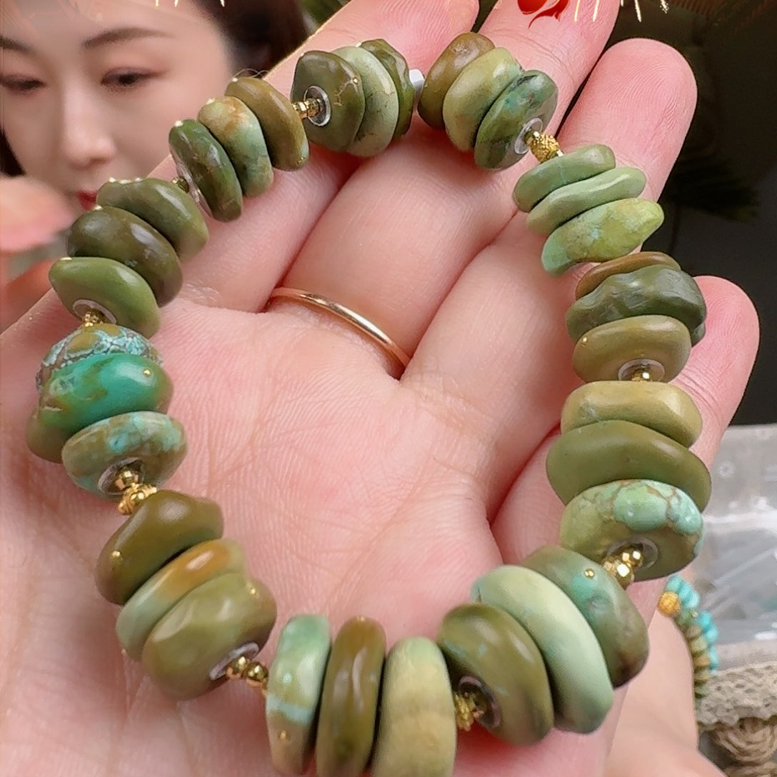 绿松石珠宝奇石未镶嵌