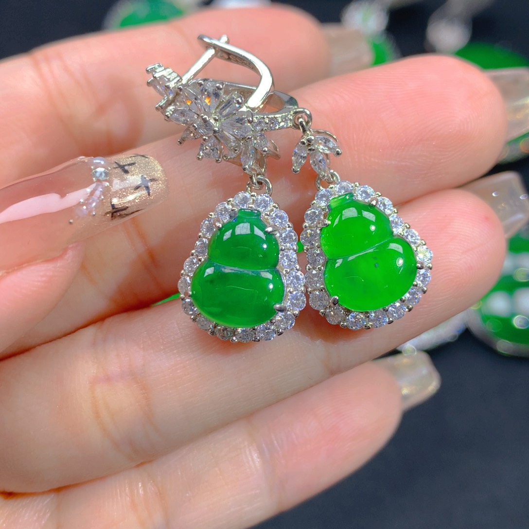 翡翠颈饰银S925镶嵌1111111111