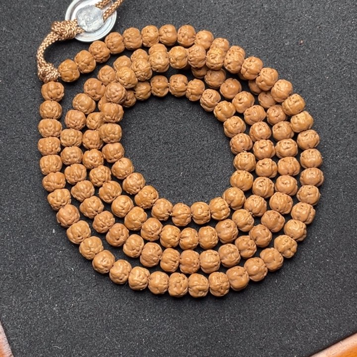 金刚菩提吊坠杨**意定制收藏原装佛手108尺寸6