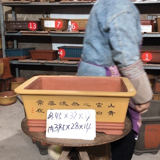 紫砂紫砂花盆包邮