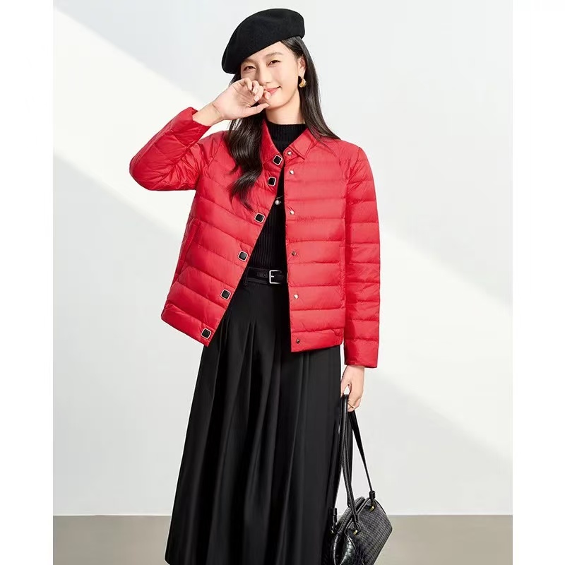 CYD6113  【轻薄羽绒服】外穿内搭减龄显瘦时尚柔软舒适