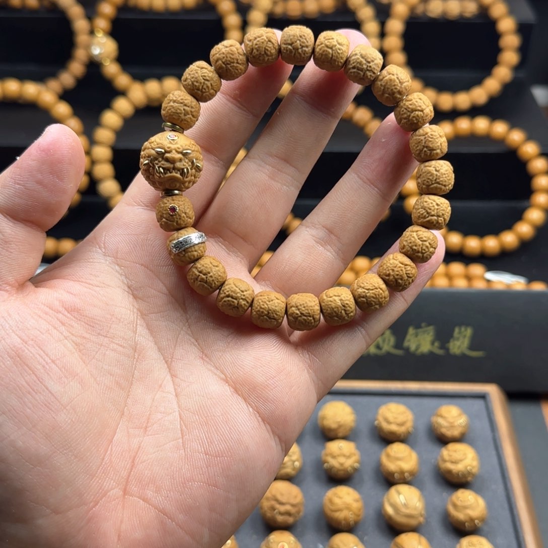 猴头核桃手串?*单颗