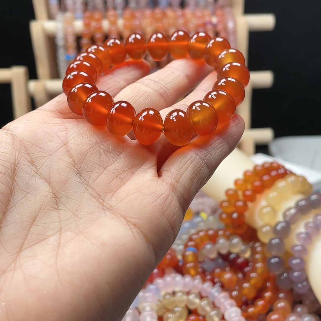 『***啊玛瑙/玉髓合金手链