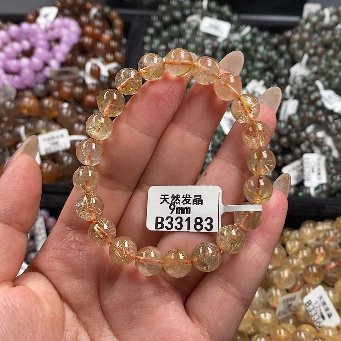 未镶嵌手链水晶水