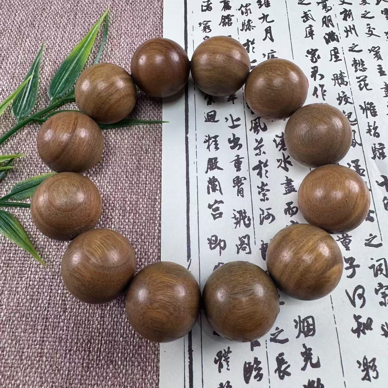 阿根廷绿檀2.0单圈手串