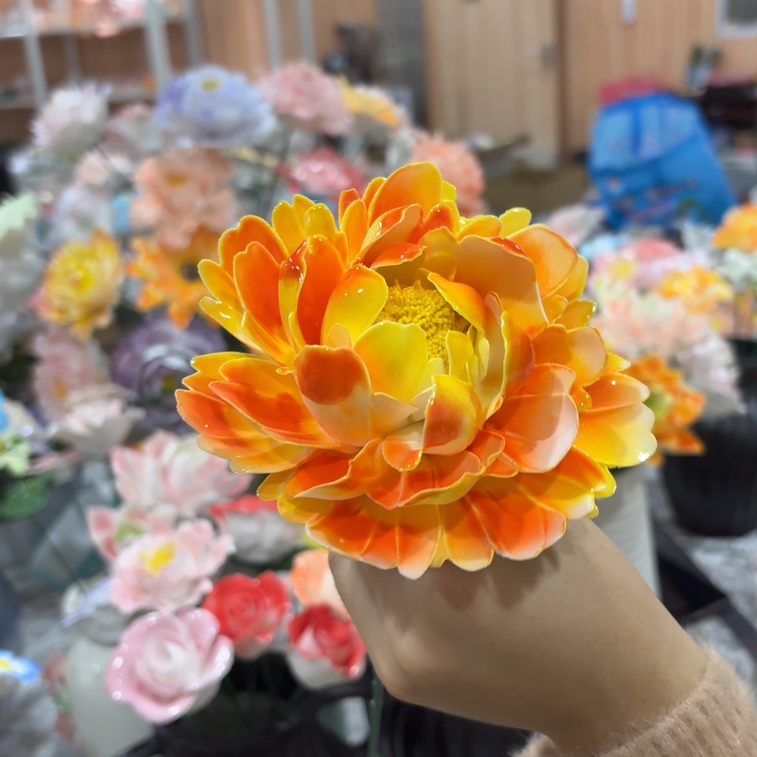 陶瓷花，20元发货，退款拉黑1966瑕疵