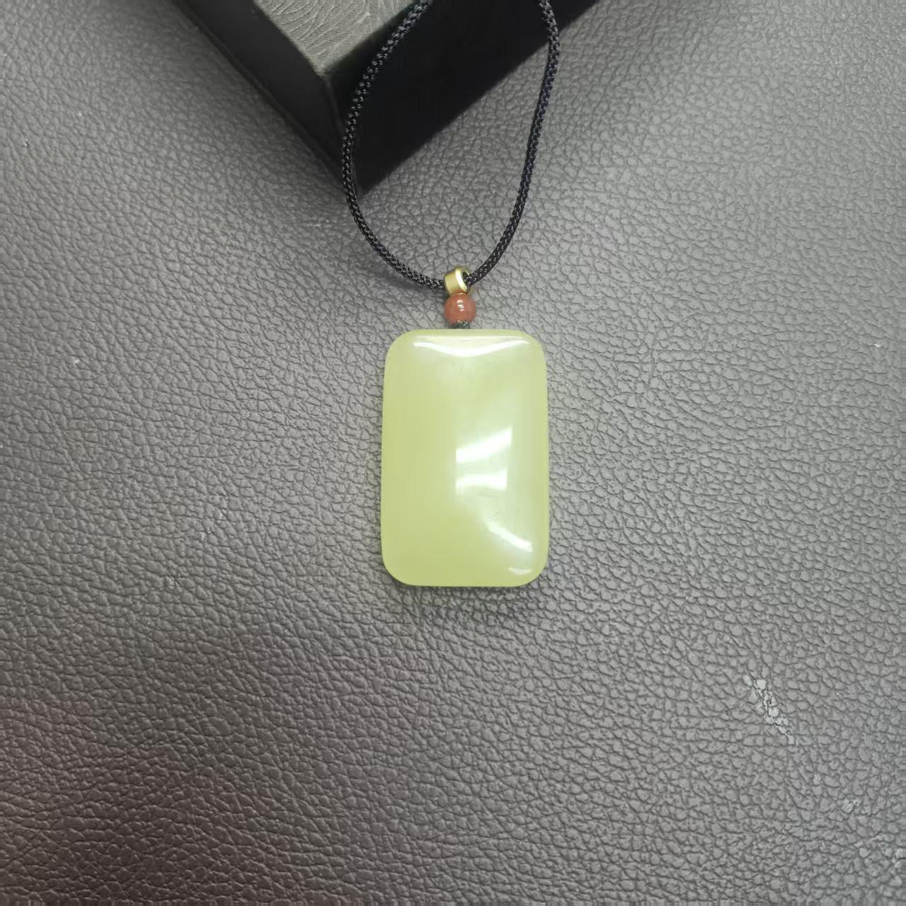 精美若羌无事牌吊坠-3*5