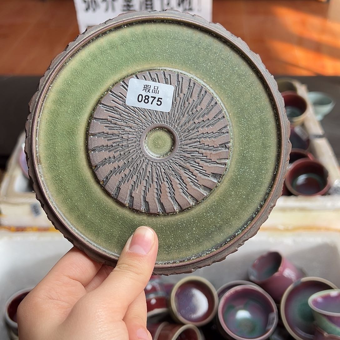 陶摆件窑口自销原矿钧瓷