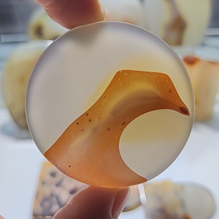 玛瑙/玉髓未镶嵌吊坠(不含链)109号