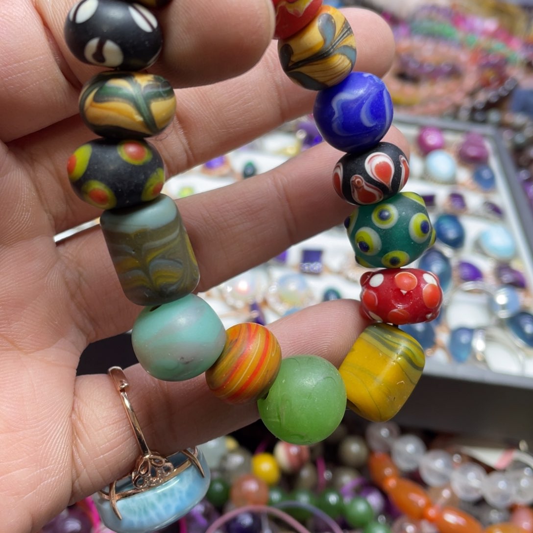 紫晶颈饰银S800镀金镶嵌