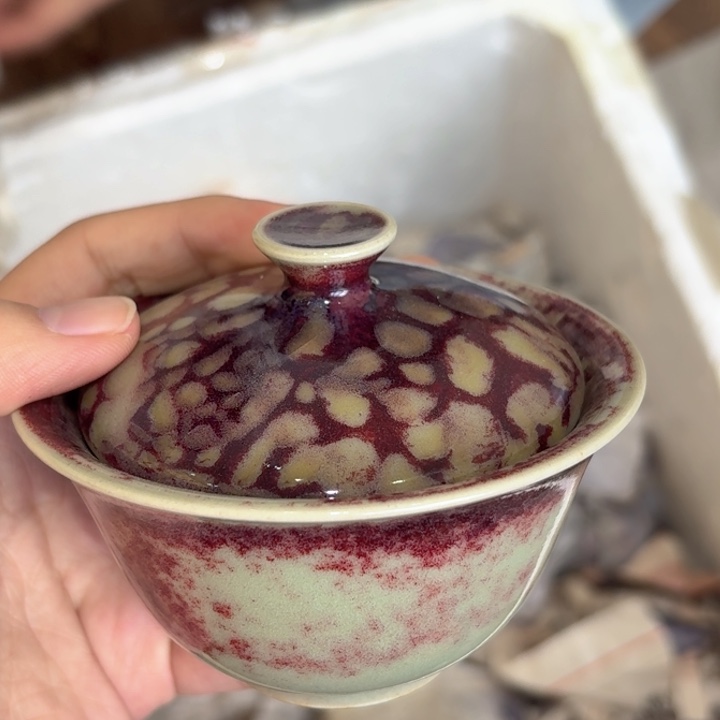 11盖碗传统茶器工艺作品