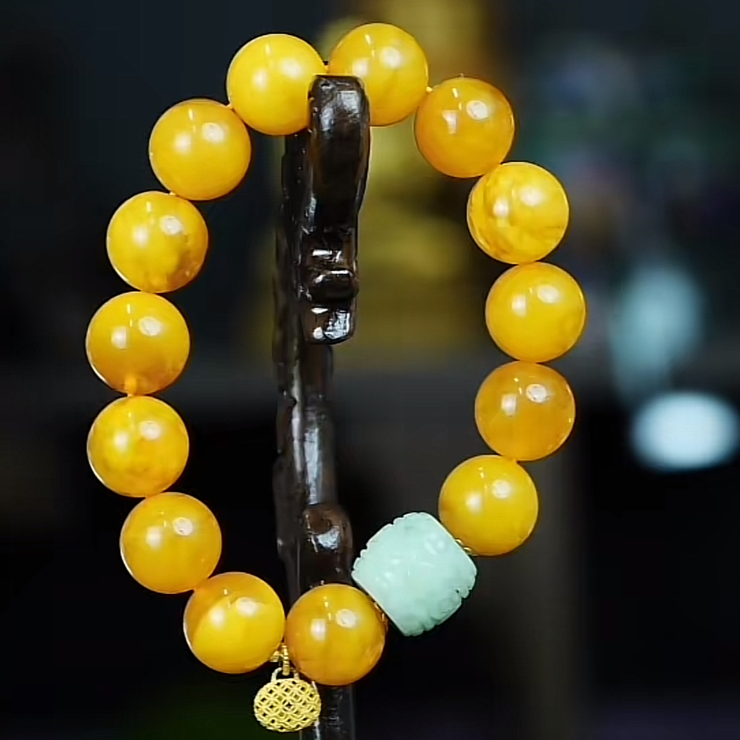 文山居K蜜蜡手串78206