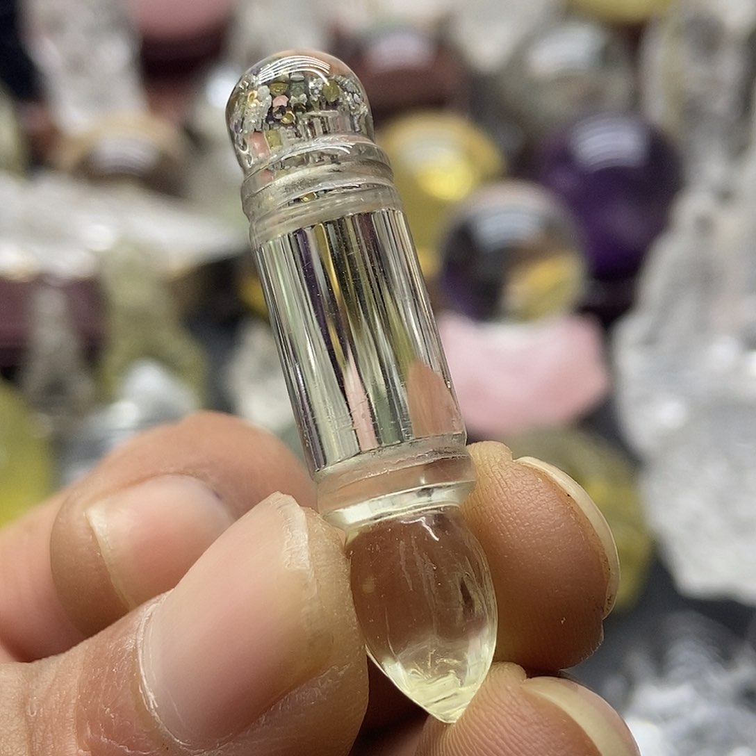 水晶摆件未镶嵌吊坠