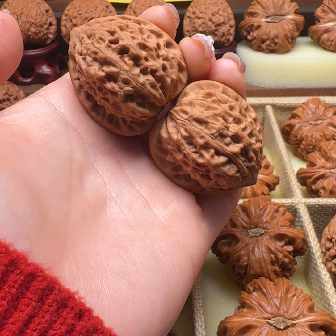 吊坠文玩核桃35.5全品金牛