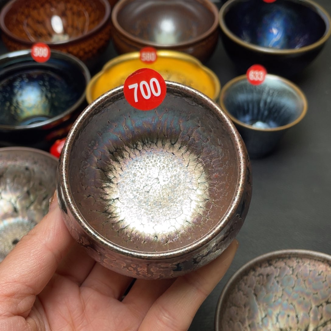 茶盏奋*700 建窑建盏茶盏