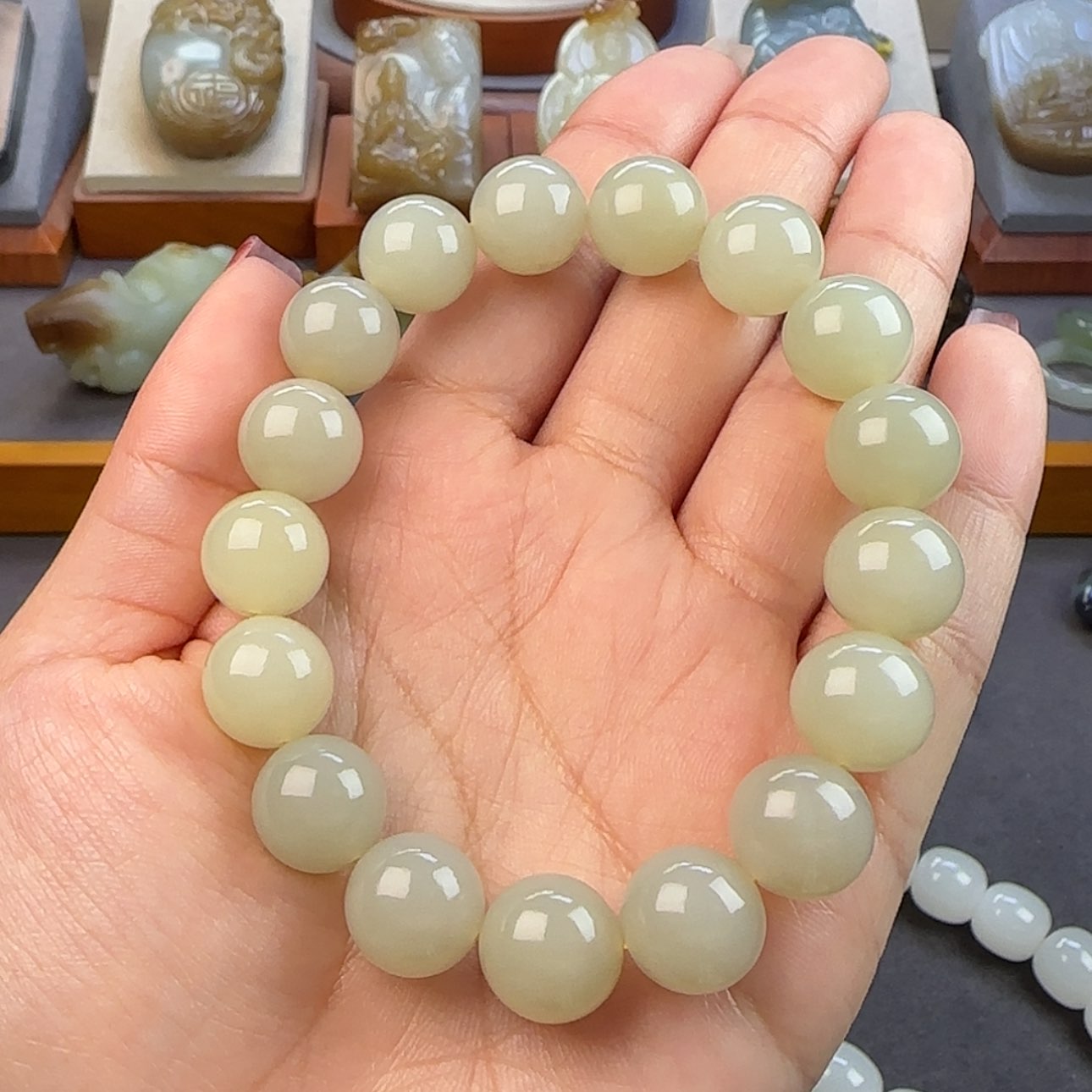 【闪购商品】和田玉手串未镶嵌