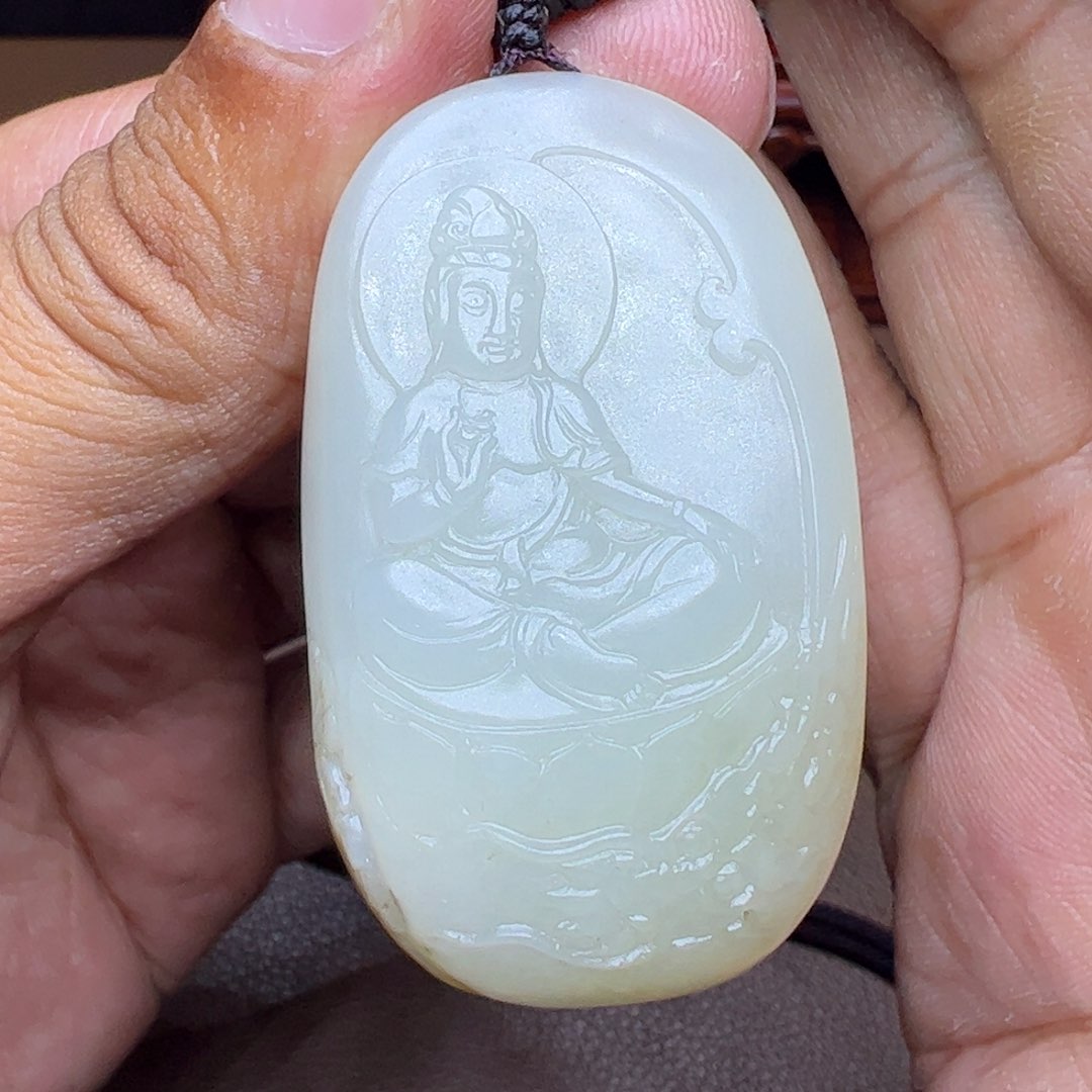 吊坠(不含链)未镶嵌和田玉