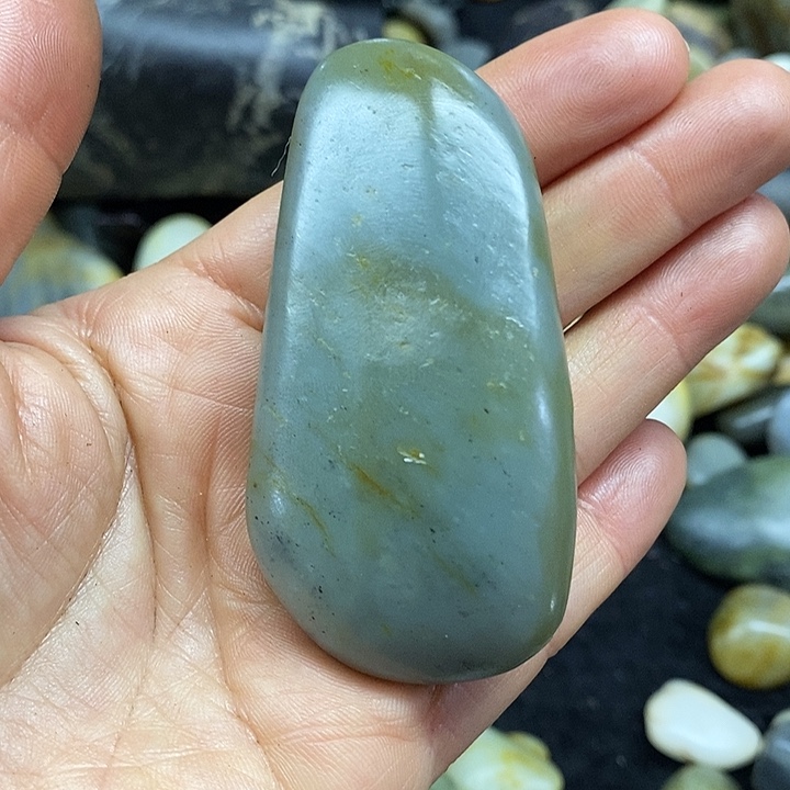 0***1和田玉未镶嵌挂件