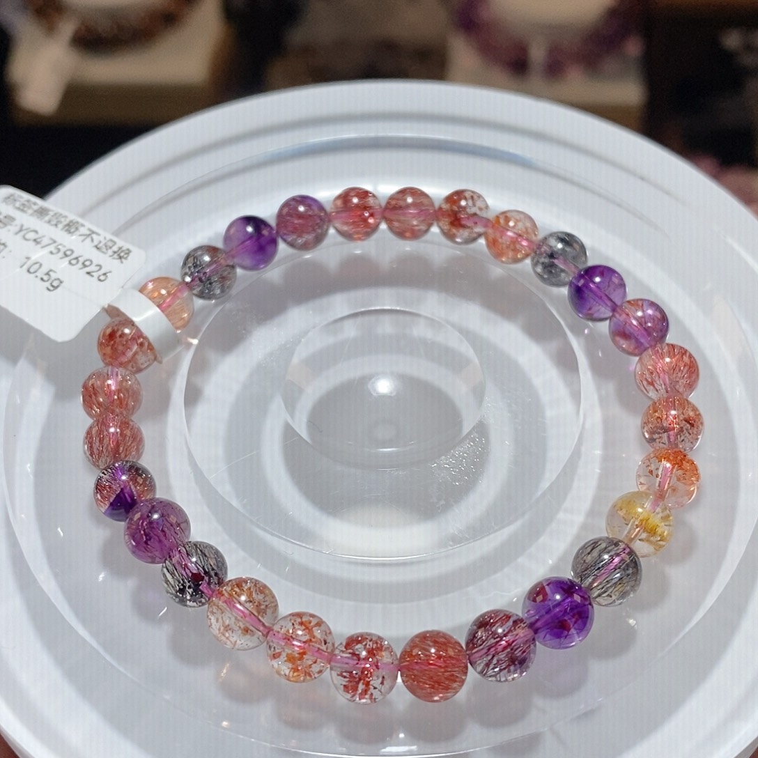 水晶手链未镶嵌F仙女超七6.6