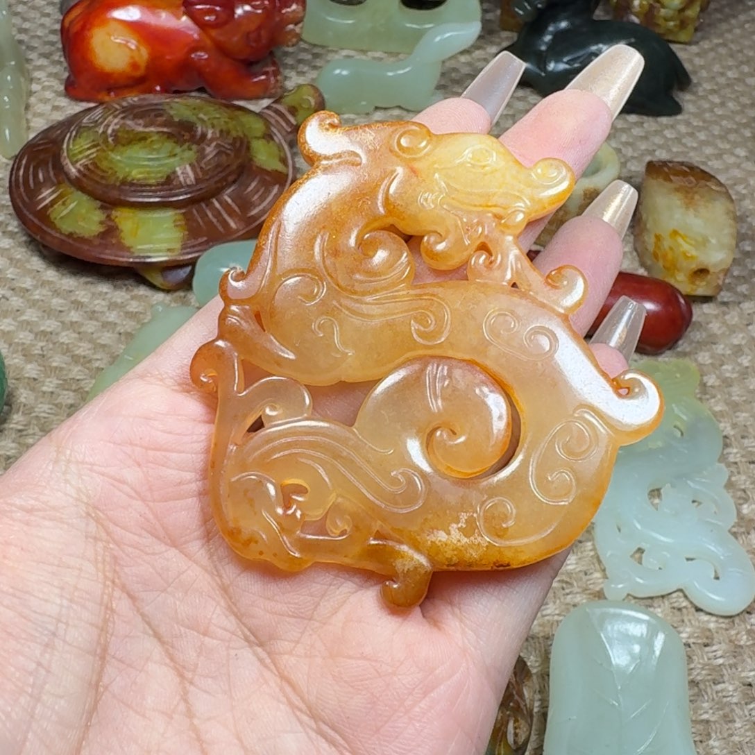 吊坠白玉菩提挂件