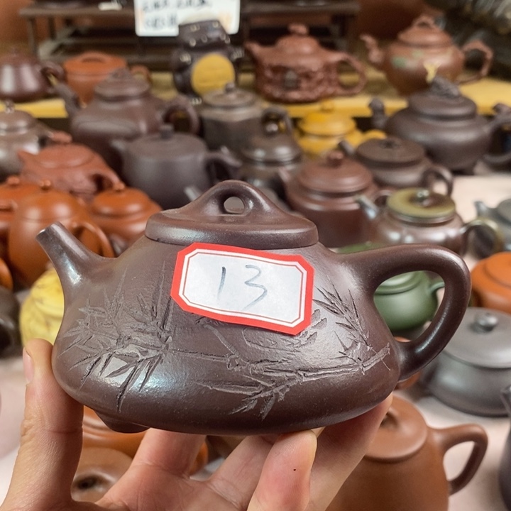 紫砂茶壶屋****学石红子冶