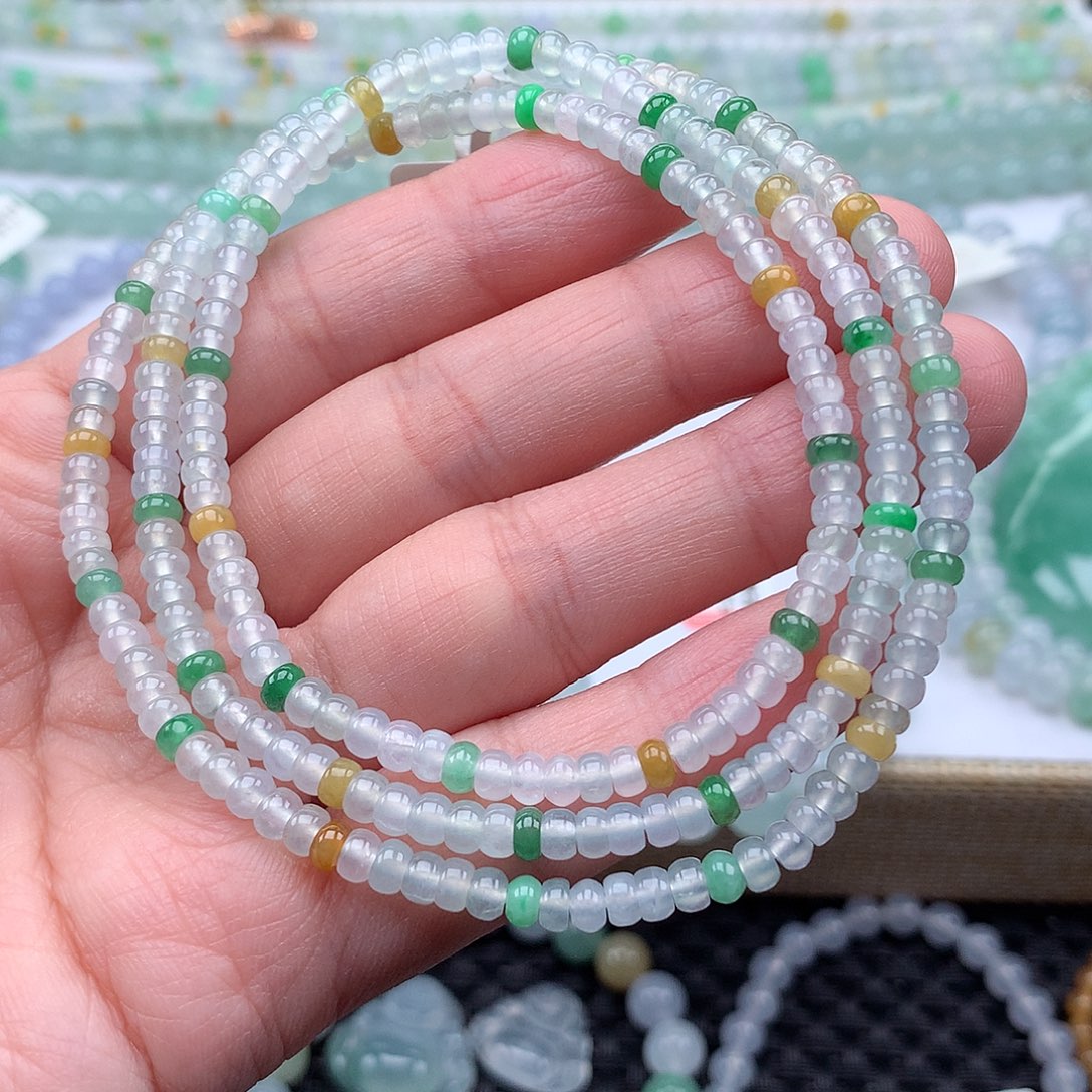 翡翠手链未镶嵌卡4