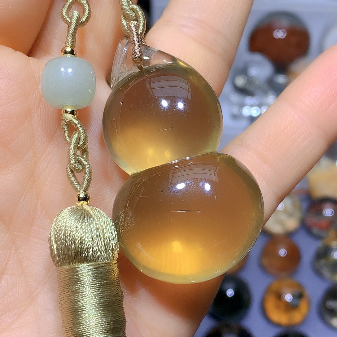 水晶车挂未镶嵌天然水晶