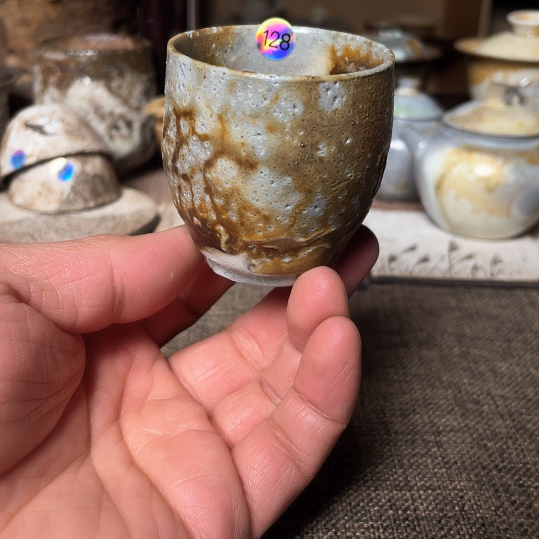 128任鹏飞柴窑裸烧杯子