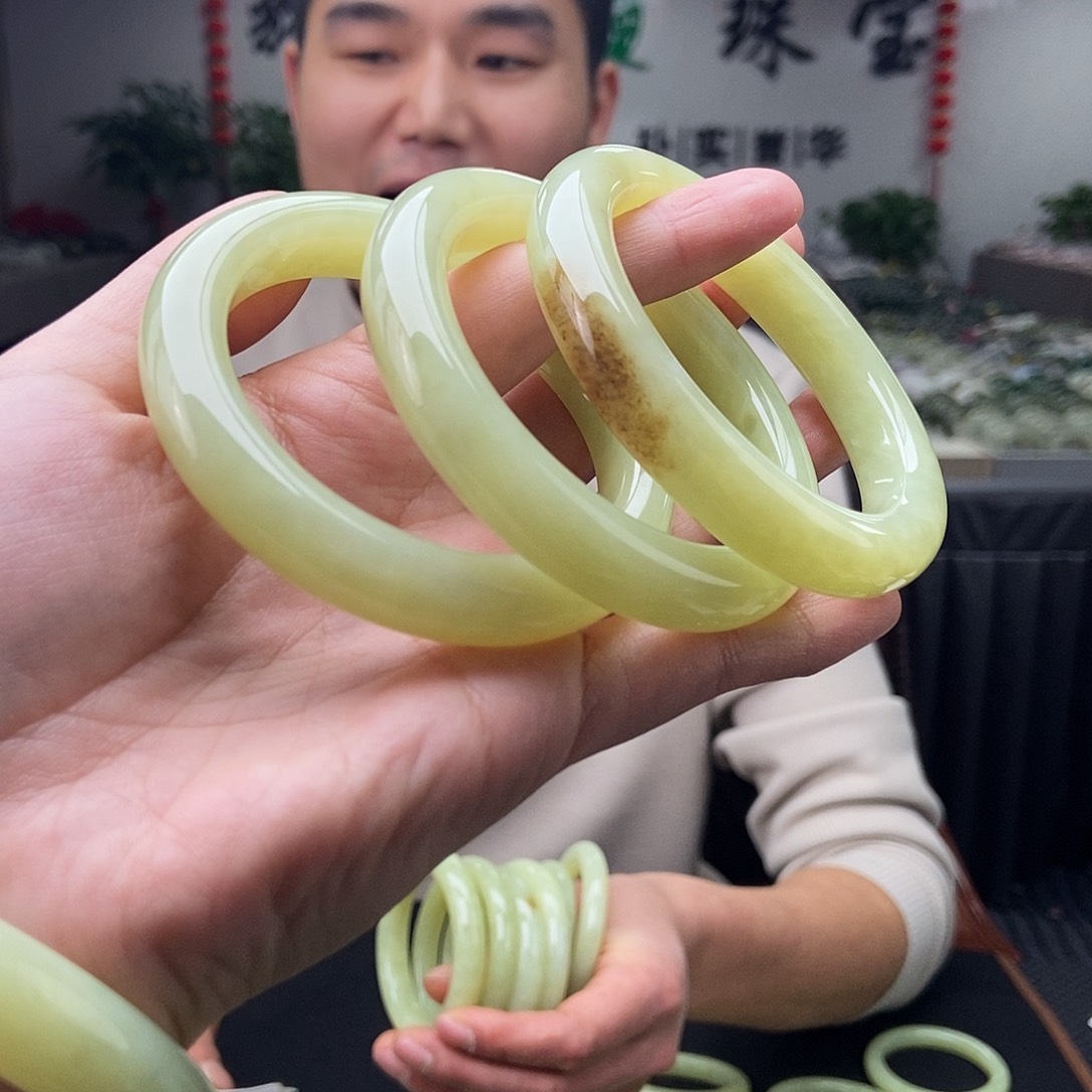 和田玉51-59颜色多样性发拍一发一未镶嵌