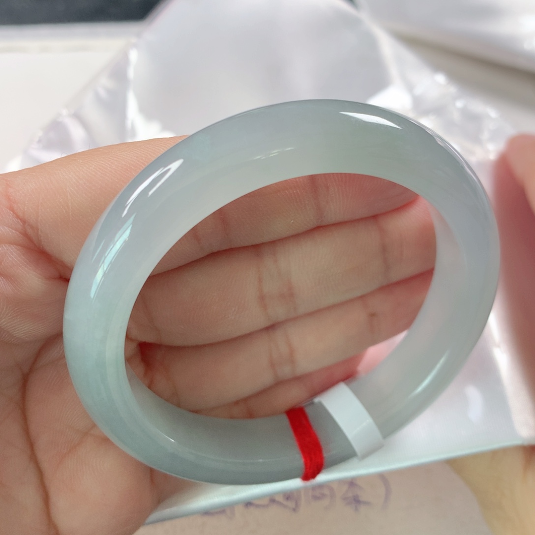 未镶嵌手镯翡翠高货瑕疵漏漏镯269