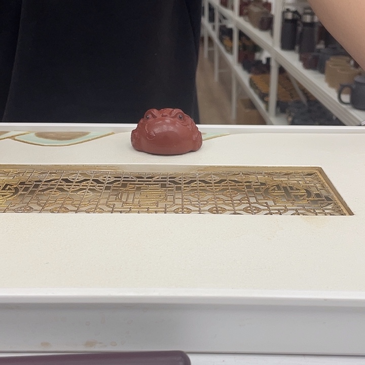 茶杯紫砂原矿紫砂