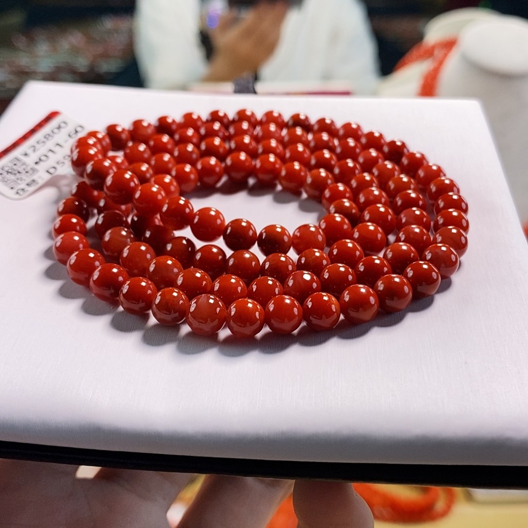 未镶嵌锦红云端  6+mm   多样性发一南红玛瑙