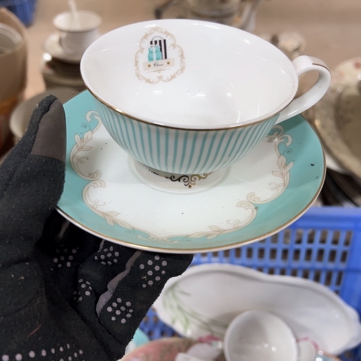 碟微瑕疵外贸库存尾单瓷器