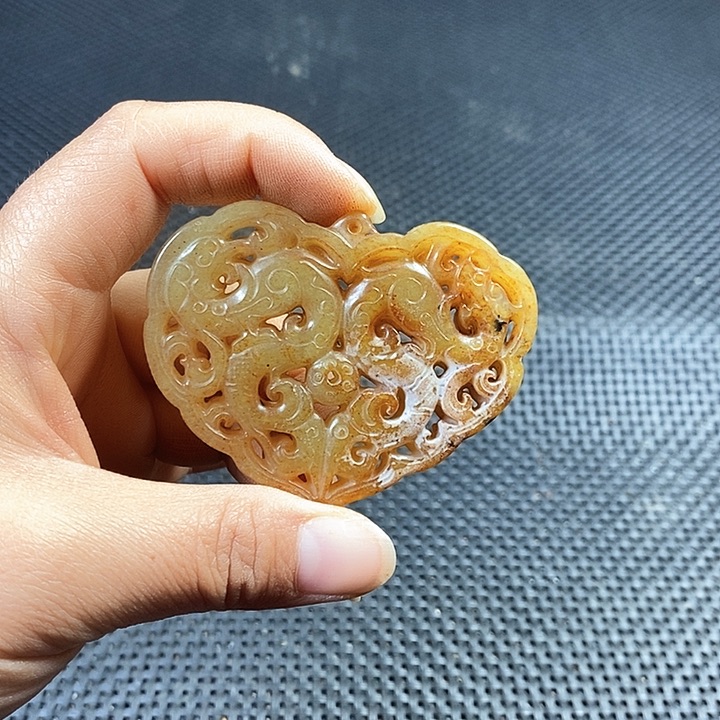 吊坠白玉菩提手把