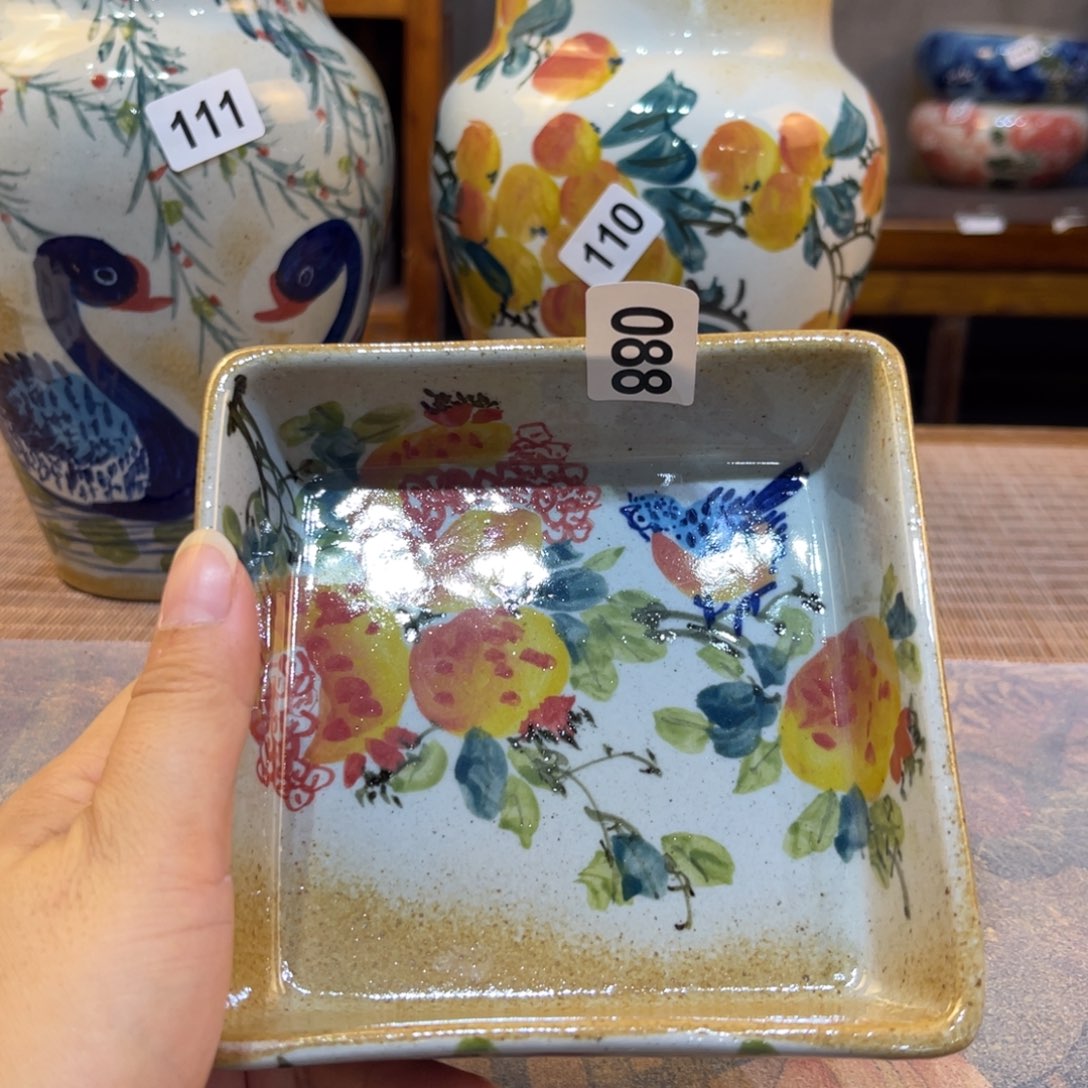 瓷片景德镇手工制作