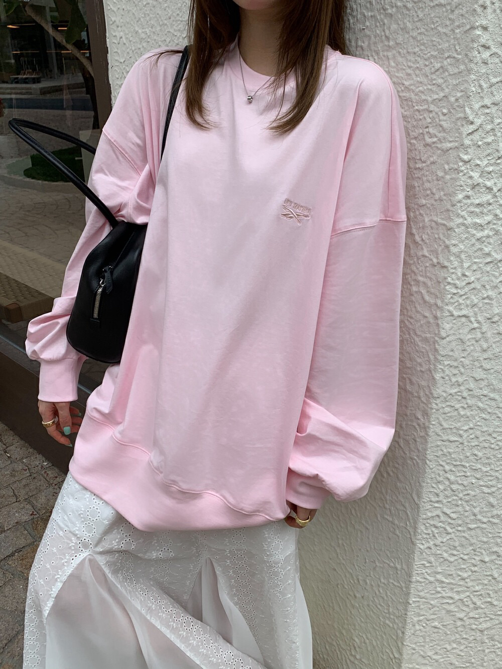 很宽松穿起来松弛无比的T只有图片色