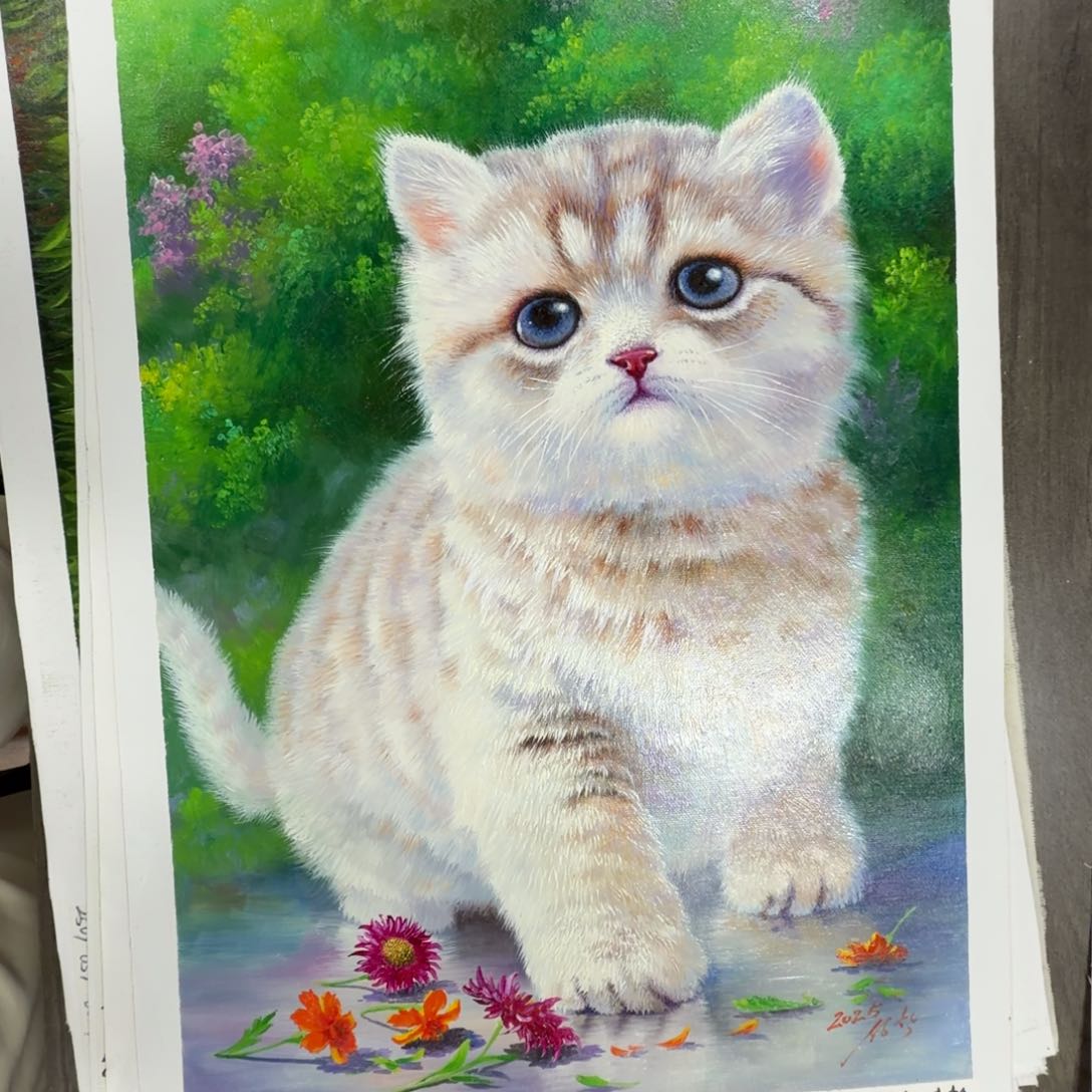 油画加油加油加油努力加油