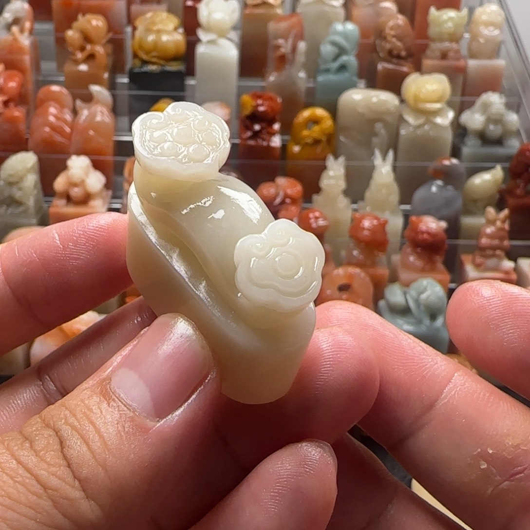 老挝石如意  1.6×3.8×3