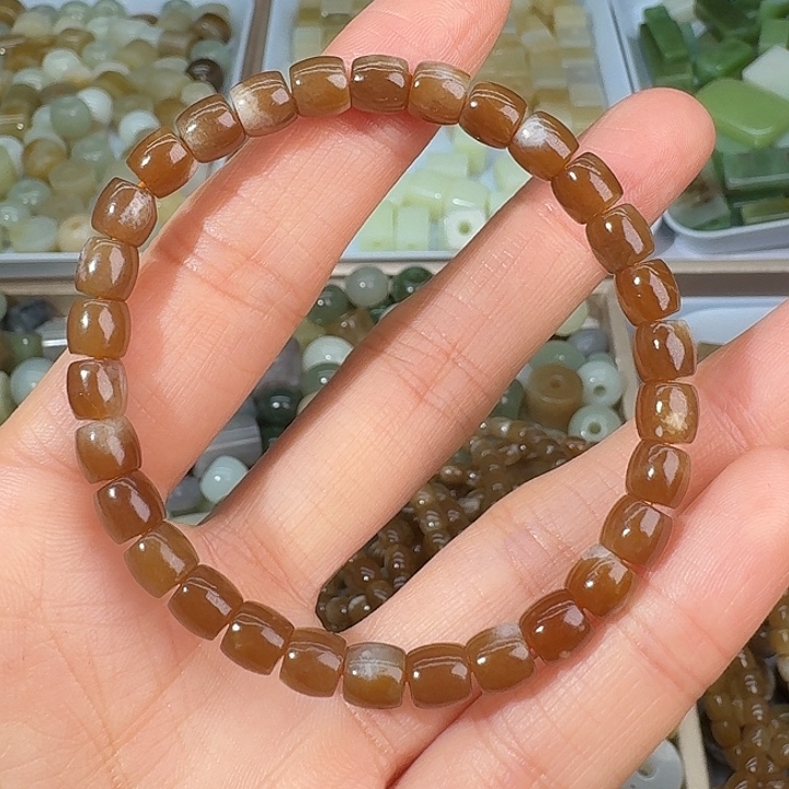 和田玉（糖玉）未镶嵌颈饰6.6