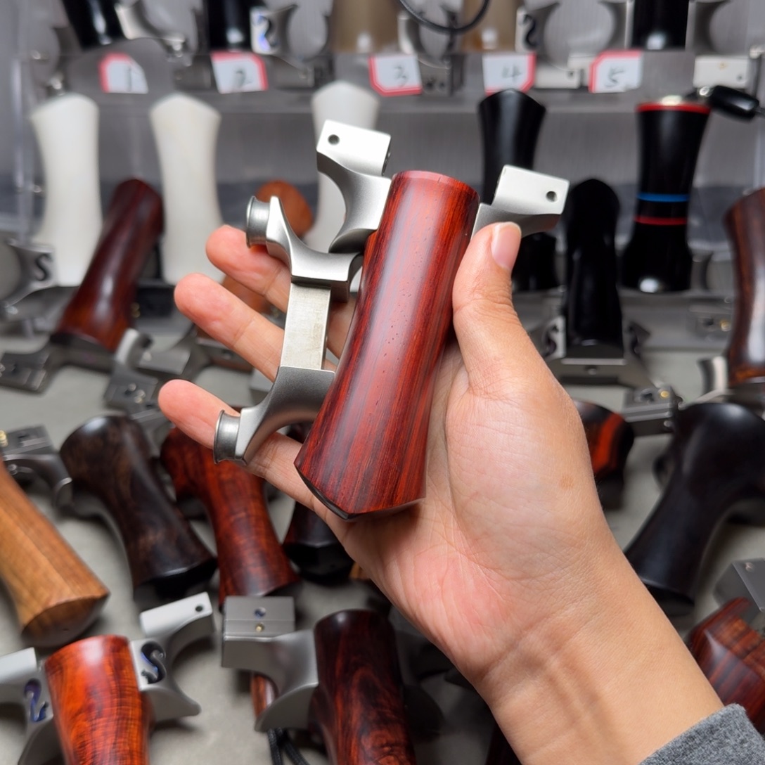 沙***客木龙齿头圆头缎光紫檀