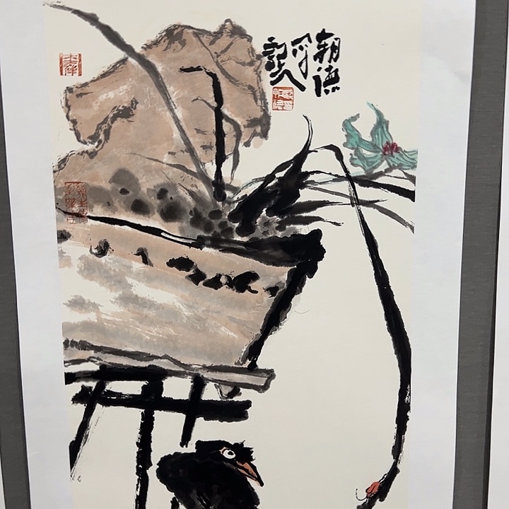 国画梁朝德老师书画作品