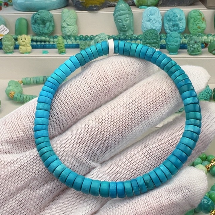 绿松石未镶嵌绿松石主播璐璐