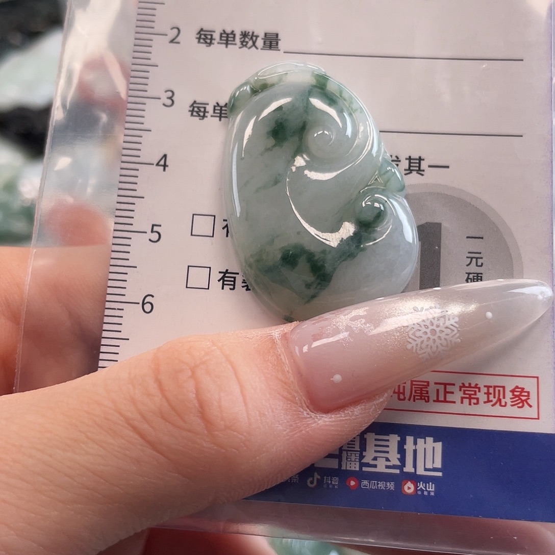 翡翠未镶嵌颈饰hhh