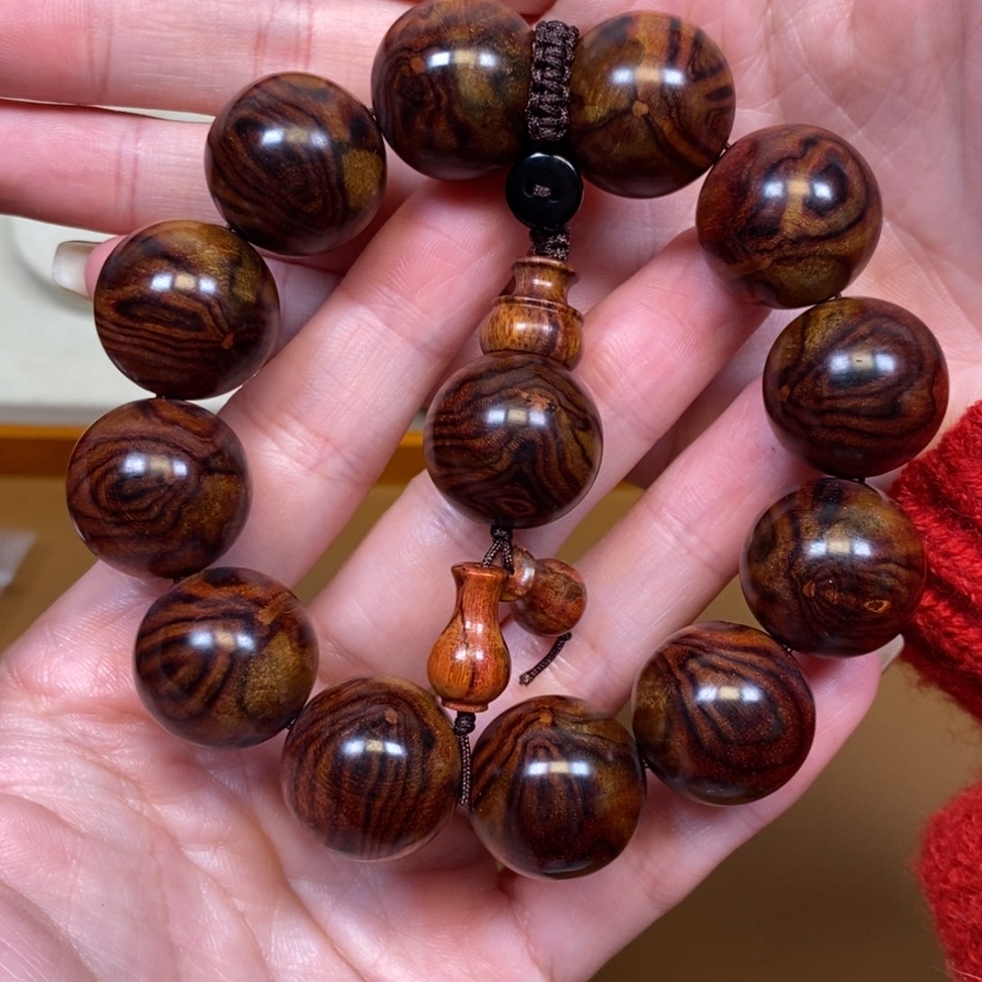 黄花梨/降香黄檀手串/手链卢*军海南黄花梨2