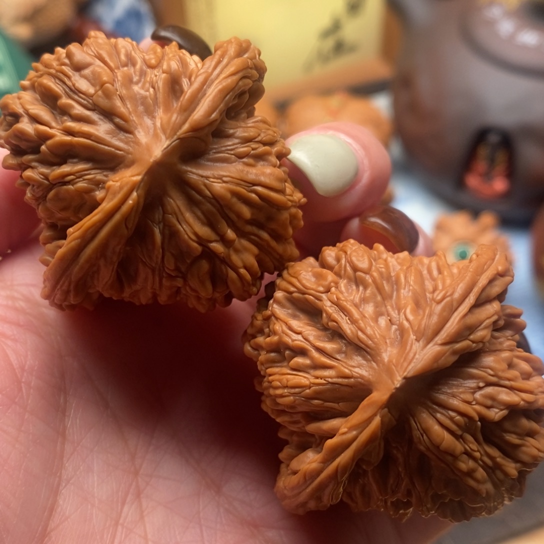 把件文玩核桃45尺寸全品四座楼