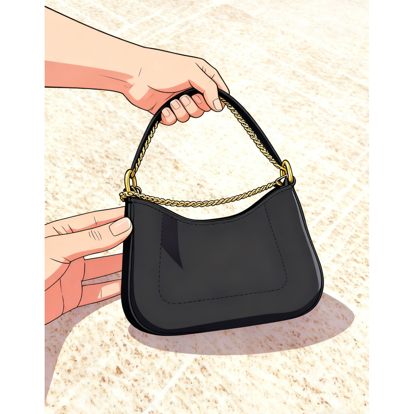 JunJun轻奢定制女包 【迷你蛇头信封包】16CM【B01】